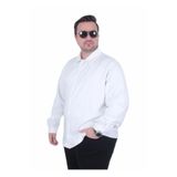 Starbattal Erkek Büyük Beden Uzun Kollu Gömlek 25727 EKRU