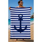 Starbattal Plaj Havlusu 75 X 150 Blue Anchor 42101 Marin