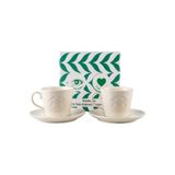 Starbucks 2'li Türk Kahvesi Sunum Seti, Bej, Fincan ve Tabak