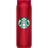 Starbucks 473 ml Kırmızı Paslanmaz Çelik Termos Çift Katmanlı İzolasyon ile