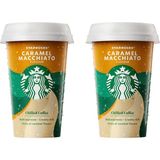 Starbucks Bardak Caramel Macchiato 220 ml X2 - Soğuk Kahve - 220 gr