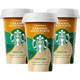 Starbucks Bardak Caramel Macchiato 220 ml X3 - Soğuk Kahve - 220 gr