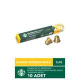 Starbucks Blonde Espresso Yumuşak İçimli Kapsül Kahve Nespresso Uyumlu