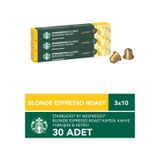 Starbucks By Nespresso Blonde Espresso Kapsül Kahve 3 X 10 Adet Kapsül Kahve