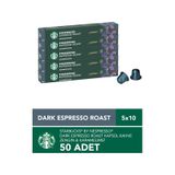 Starbucks By Nespresso Dark Espresso Roast Kapsül Kahve 5 X 10 Adet Kapsül Kahve