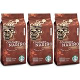 Starbucks Colombia Narino Çekirdek Kahve 250 gr x 3 - 750 gr - Çekirdek (Öğütülmemiş)