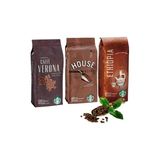 Starbucks Düvenci Toptan Starbucks House Blend, Ethiopia ve Verona Çekirdek Kahve 250 gr 3'lü - 750 gr - Çekirdek (Öğütülmemiş)