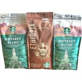 Starbucks Ethiopia & 2 Adet Odyssey Blend Filtre Kahve 3 x 250 gr - 750 gr