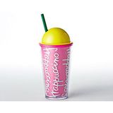 Starbucks Frappuccino soğuk fincan, pembe, 16 FL oz