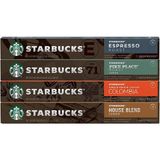 Starbucks Kapsül Kahve Seti 4'lü (Housei Pike, Espresso ve Colombia) - 1 Adet - Filtre Kahve