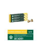 Starbucks Nespresso Uyumlu Kapsül By Nespresso Blonde Espresso Kapsül Kahve 3 X 10 adet