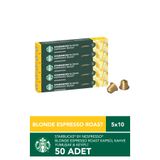 Starbucks Nespresso Uyumlu Kapsül By Nespresso Blonde Espresso Kapsül Kahve 5 X 10 adet