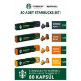 Starbucks Nespresso Uyumlu Kapsül Kahve Tanışma Seti 80 li