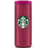 Starbucks Pembe Paslanmaz Çelik Termos Limited Edition 355 ml Kulaküstü Kullanım İçin Şık Tasarım - Beyaz