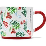 Starbucks Starbucks® Desenli Seramik Kupa - Renkli - 296 ml - 11147663