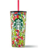 Starbucks Starbucks® Konfeti Desenli Pipetli Cam Termos 532ML - 11128502 - 0,01 lt - Altın