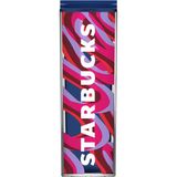 Starbucks Starbucks® Lacivert Pembe Desenli Plastik Termos - 473 ml - 11148818