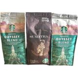 Starbucks Sumatra & 2 Adet Odyssey Blend Filtre Kahve 3 x 250 gr - 750 gr - Kavrulmuş Çekirdek