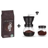 Starbucks Sumatra Çekirdek Kahve 250 gr + Kahve Değirmeni - Çekirdek (Öğütülmemiş)