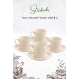 Starbucks® Türk Kahvesi Fincan Seti 4'lü