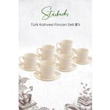 Starbucks® Türk Kahvesi Fincan Seti 6'lı