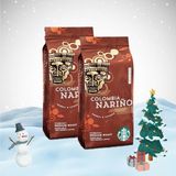 Starbucks Yılbaşı Paketi Colombia Narino Çekirdek Kahve 250 gr x 2 - 1 Paket - Kavrulmuş Çekirdek