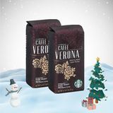 Starbucks Yılbaşı Paketi Verona Çekirdek Kahve 250 gr x 2 - 1 Paket - Kavrulmuş Çekirdek