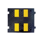 Starçelik 50 x 50 x 4,5 cm Kauçuk Hız Kesici Yol Kasisi