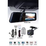 STARCOM Araç Kamerası Dikiz Aynası- Çift Kameralı, Full Hd 1080p, 170° Geniş Açı, Gece Görüşlü, Geri Görüş