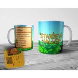 Stardew Valley Hot Chocolate Kupa Bardak ve Bardak Altlığı Seti - 001 - Beyaz - 1 Adet