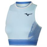 Stargazer Crop Top Kadın Tişört Beyaz / Mavi