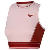 Stargazer Crop Top Kadın Tişört Pembe / Kırmızı