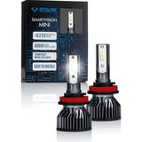 Stark Smart Vision Mini H8 LED Xenon Far Ampulü Kısa Tip Mini Slim Csp Şimşek Etkili