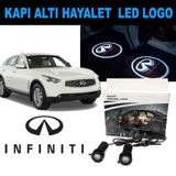 Starklips Kapı Altı 3D Hayalet LED Logo Infiniti