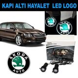 Starklips Kapı Altı 3D Hayalet LED Logo Skoda