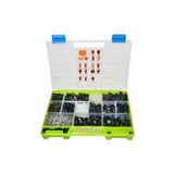 Starklips Klips Set Çantası VW Döşeme Tampon Trim İzole Grup4 1400 Parça