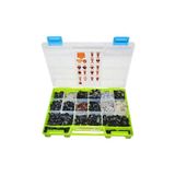 Starklips Klips Set Çantası VW Döşeme Tampon Trim İzole Grup6 1100 Parça