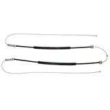 Starklips Renault Fluence 2009-2014 827210016R-827200016R Sol ve Sağ Arka Cam Kriko Teli 2 Adet