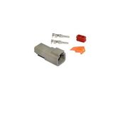 Starklips Soket 2 Pin Erkek Tesisat Deutz iş Makinası DTM06-2S