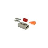 Starklips Soket 2 Pin Tesisat Deutz iş Makinası DTM06-2S