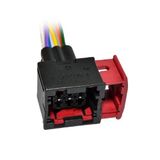 Starklips Soket 6 Kablo Tesisat Konnektörü Tyco amp 1-965425-1 İş Makina Forklift