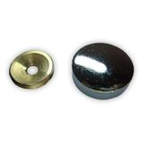 Starklips Vida Kapağı Zamak Krom Kaplı Çap:20Mm 10 Adet