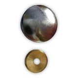 Starklips Vida Kapağı Zamak Krom Kaplı Çap:25Mm 10 Adet