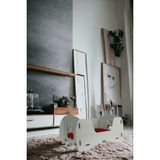 Starlightning Ahşap Büyük Kedi Yatağı Premium Kalite Açık Meşe Kedi Evi 50x35 cm Model 6 - 50 x 35 cm - Beyaz