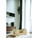 Starlightning Ahşap Büyük Kedi Yatağı Premium Kalite Açık Meşe Kedi Evi 50X35 Cm Model 6