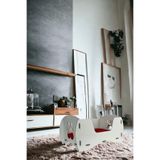 Starlightning Ahşap Büyük Kedi Yatağı Premium Kalite Beyaz Kedi Evi 50X35 Cm Model 6