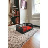 Starlightning Ahşap Büyük Kedi Yatağı Premium Kalite Ceviz Kedi Evi 50x35 cm Model 5 - 50 x 35 cm - Siyah