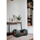 Starlightning Ahşap Büyük Kedi Yatağı Premium Kalite Siyah Mermer Kedi Evi 50X35 Cm Model 6