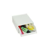 Starlightning Gizli Çekmece Organizer Masa Altı Saklama Kabı Beyaz Renk Model 6 8683400402531