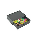 StarLightning Gizli Çekmece Organizer Masa Altı Saklama Kabı Siyah Renk Model 2 8683400402609